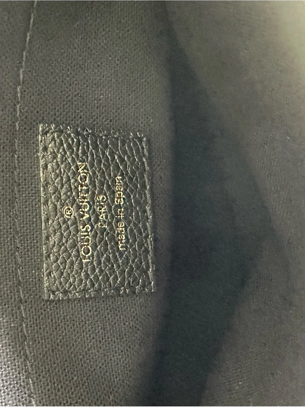 Louis Vuitton Monogram Canvas Shoulder Pallas with Gold Chain